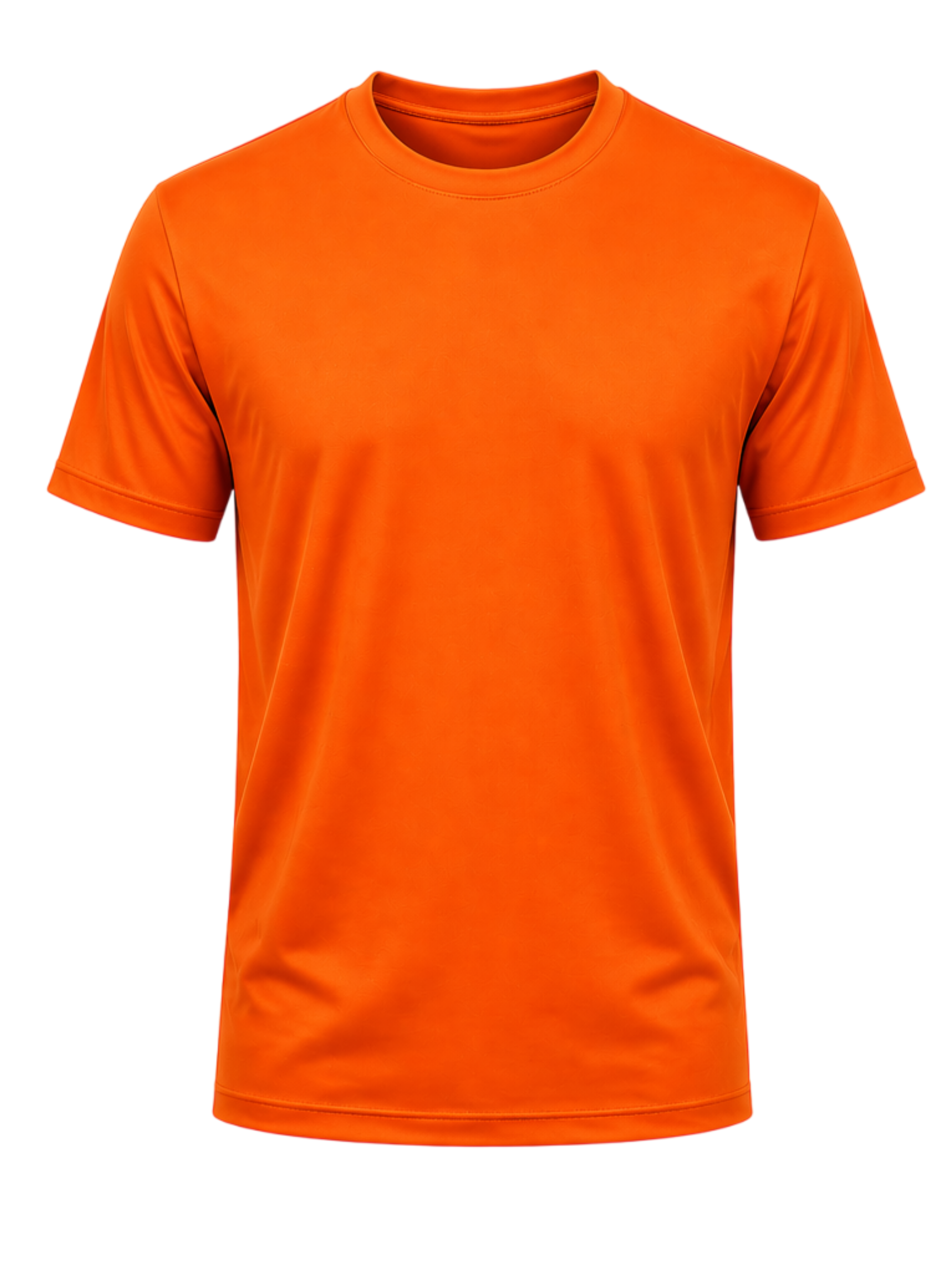 Dry Fit T-Shirts white orange